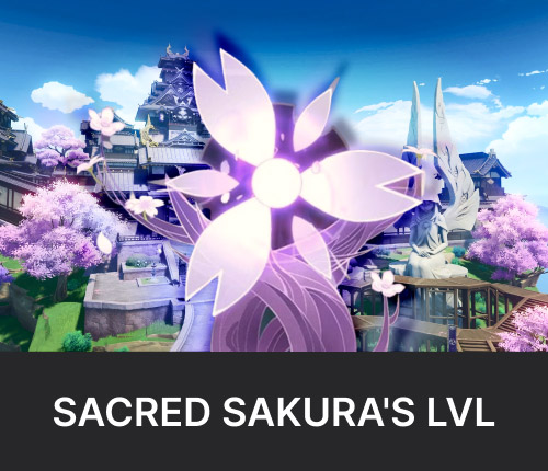 Sacred Sakura's Favor Leveling